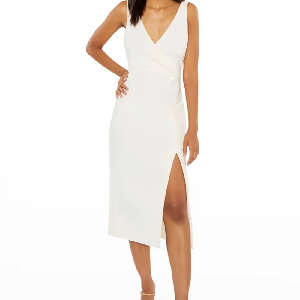 Likely Sazan Sleeveless Slit Midi Dress Size 0 - Perfect for Bride/Bachelorette